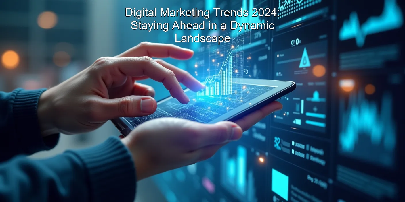 Digital Marketing Trends 2024: Staying Ahead in a Dynamic Landscape