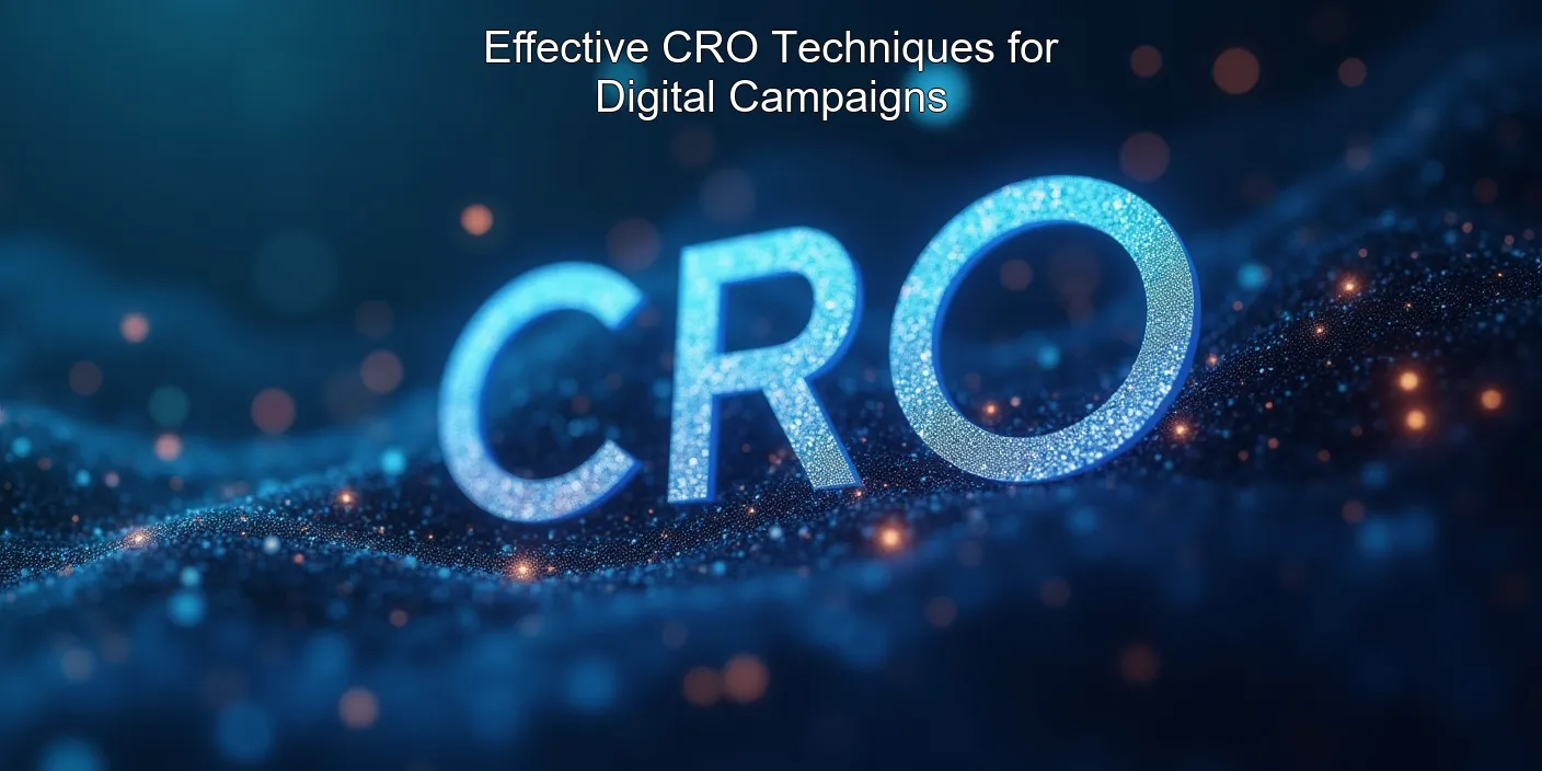 Effective CRO Techniques for Digital Campaigns