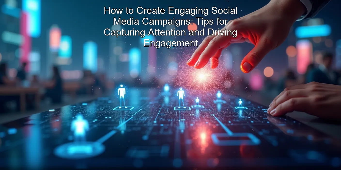 How to Create Engaging Social Media Campaigns: Tips for Capturing Attention and Driving Engagement