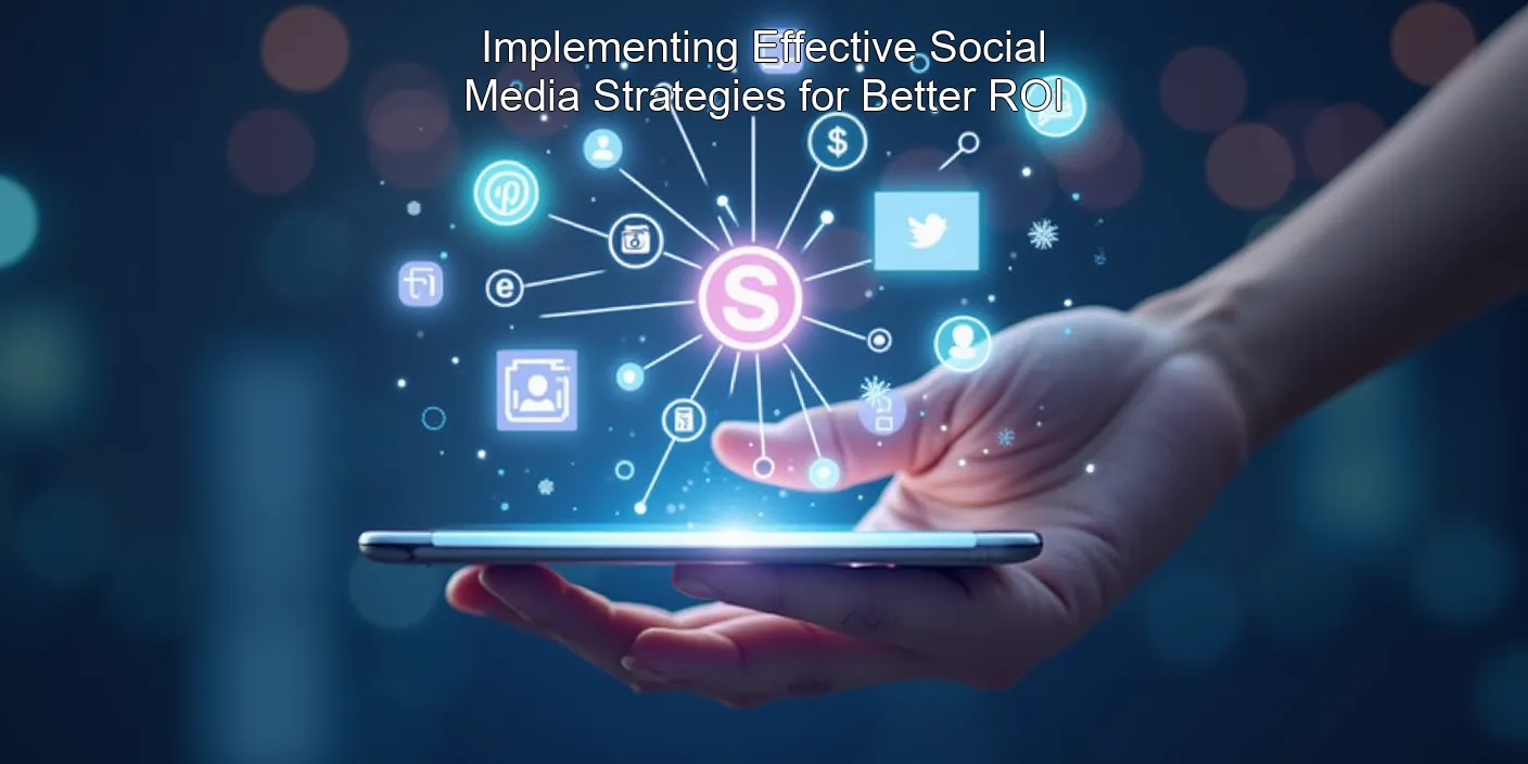 Implementing Effective Social Media Strategies for Better ROI