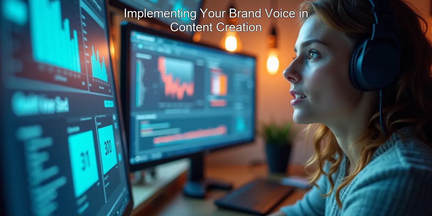 Implementing Your Brand Voice in Content Creation