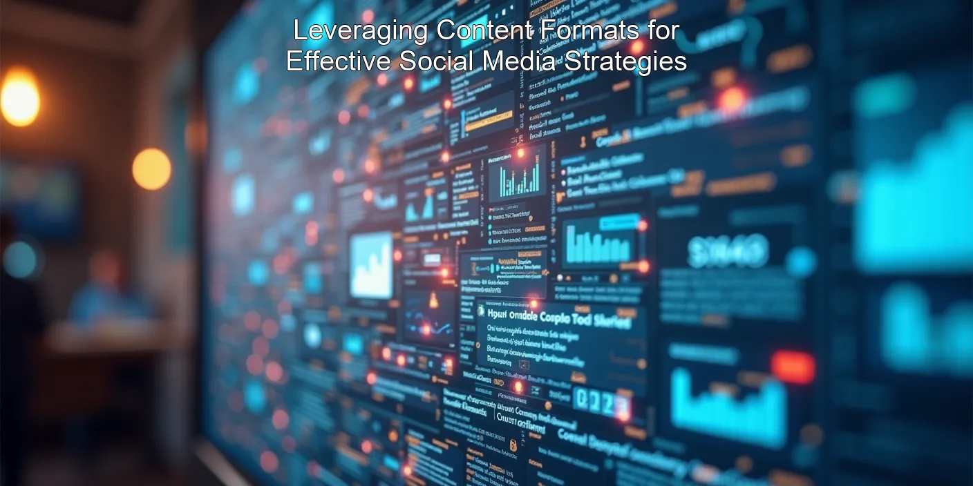 Leveraging Content Formats for Effective Social Media Strategies