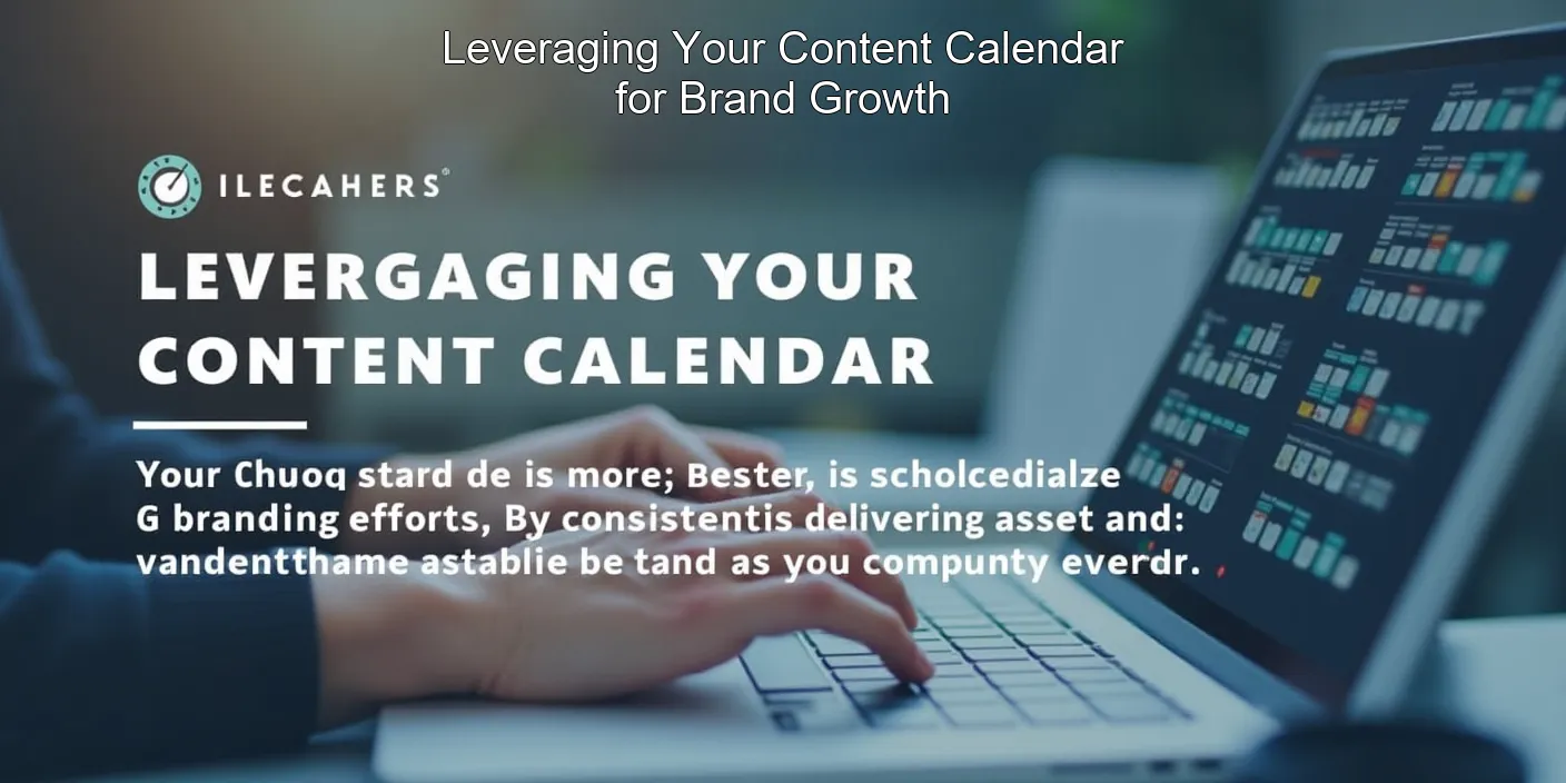 Leveraging Your Content Calendar for Brand Growth